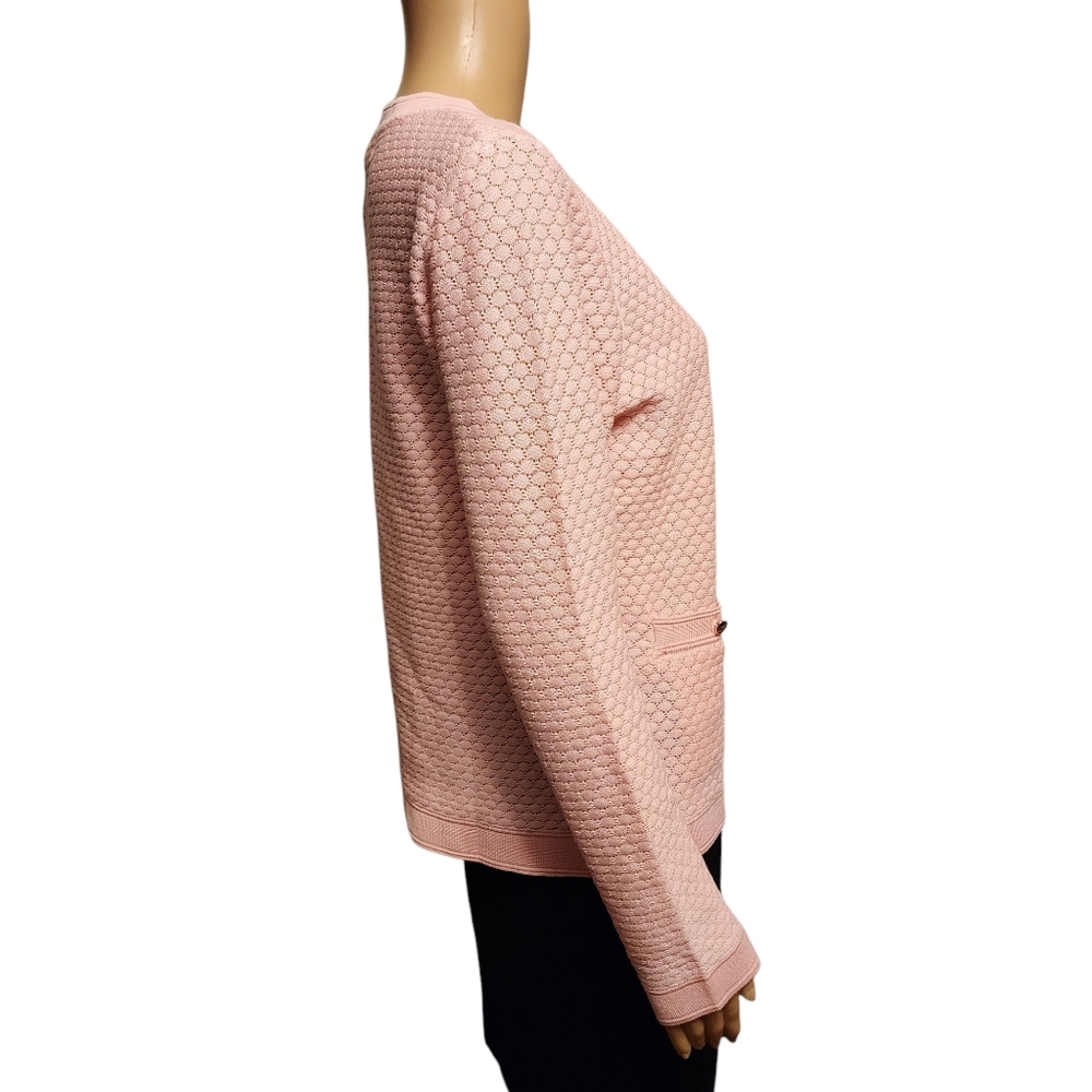 Grace Karin Light Pink Cardigan Sweater Size M NWT - Picture 5 of 14